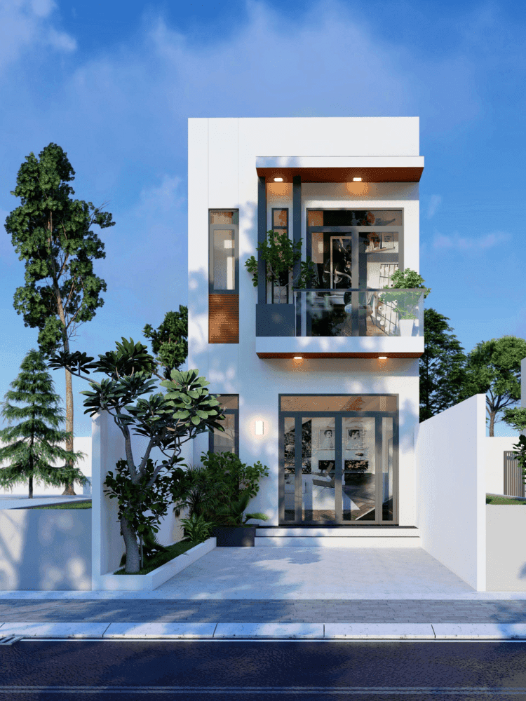 Mẫu nhà ống 2 tầng đẹp ở nông thôn: Ưu điểm, chi phí và những lưu ý khi xây dựng