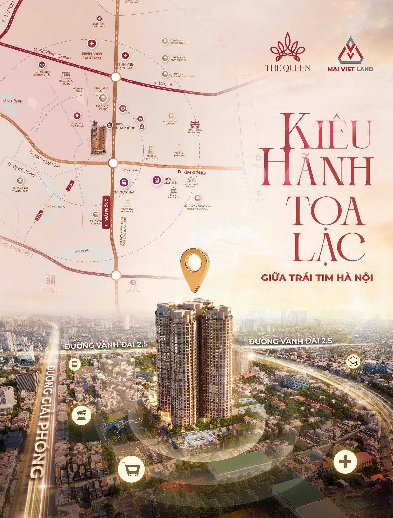 DỰ ÁN THE QUEEN 360 GIẢI PHÓNG