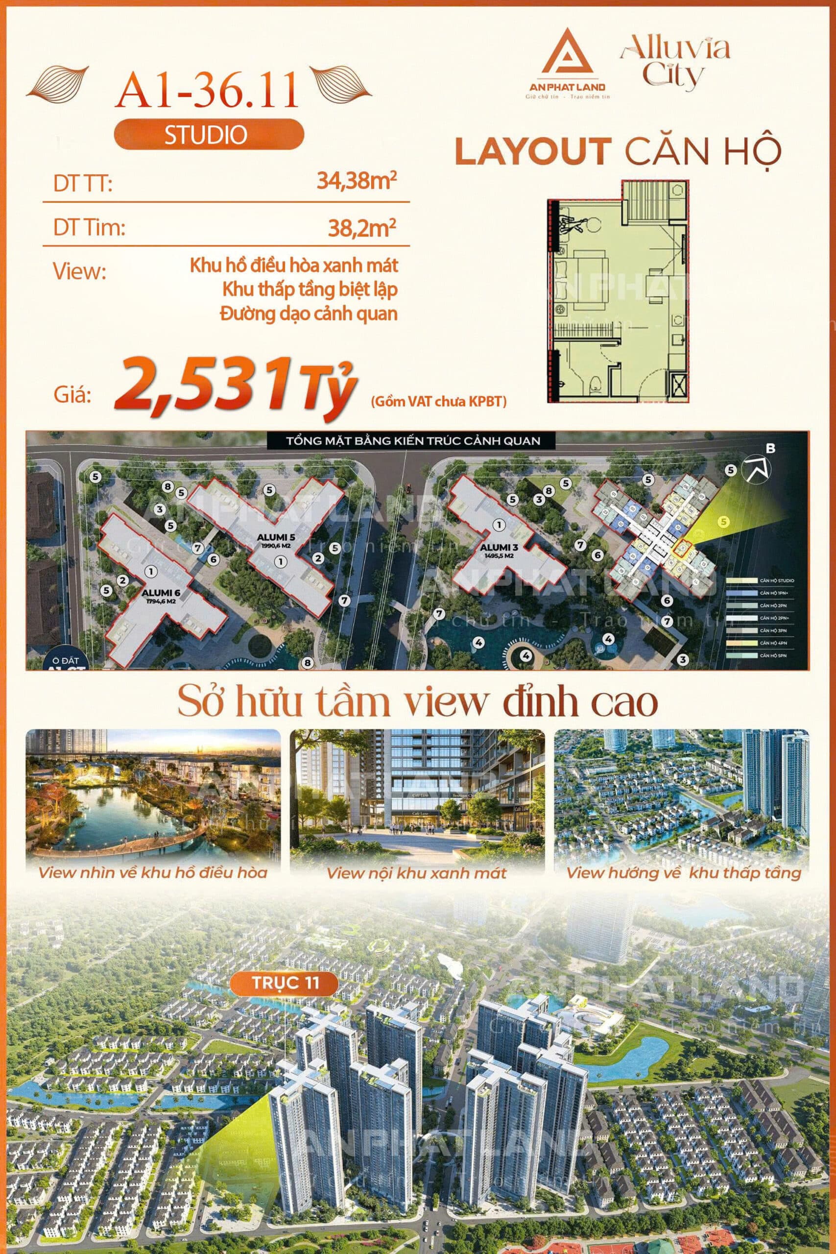 NHÀ ĐẸP GIÁ TỐT PHÍA ĐÔNG HÀ NỘI – SIÊU PHẨM STUDIO RESORT CAO TẦNG KHOÁNG NÓNG GIÁ CHỈ 2,5 TỶ |ALUMI PREMIUM