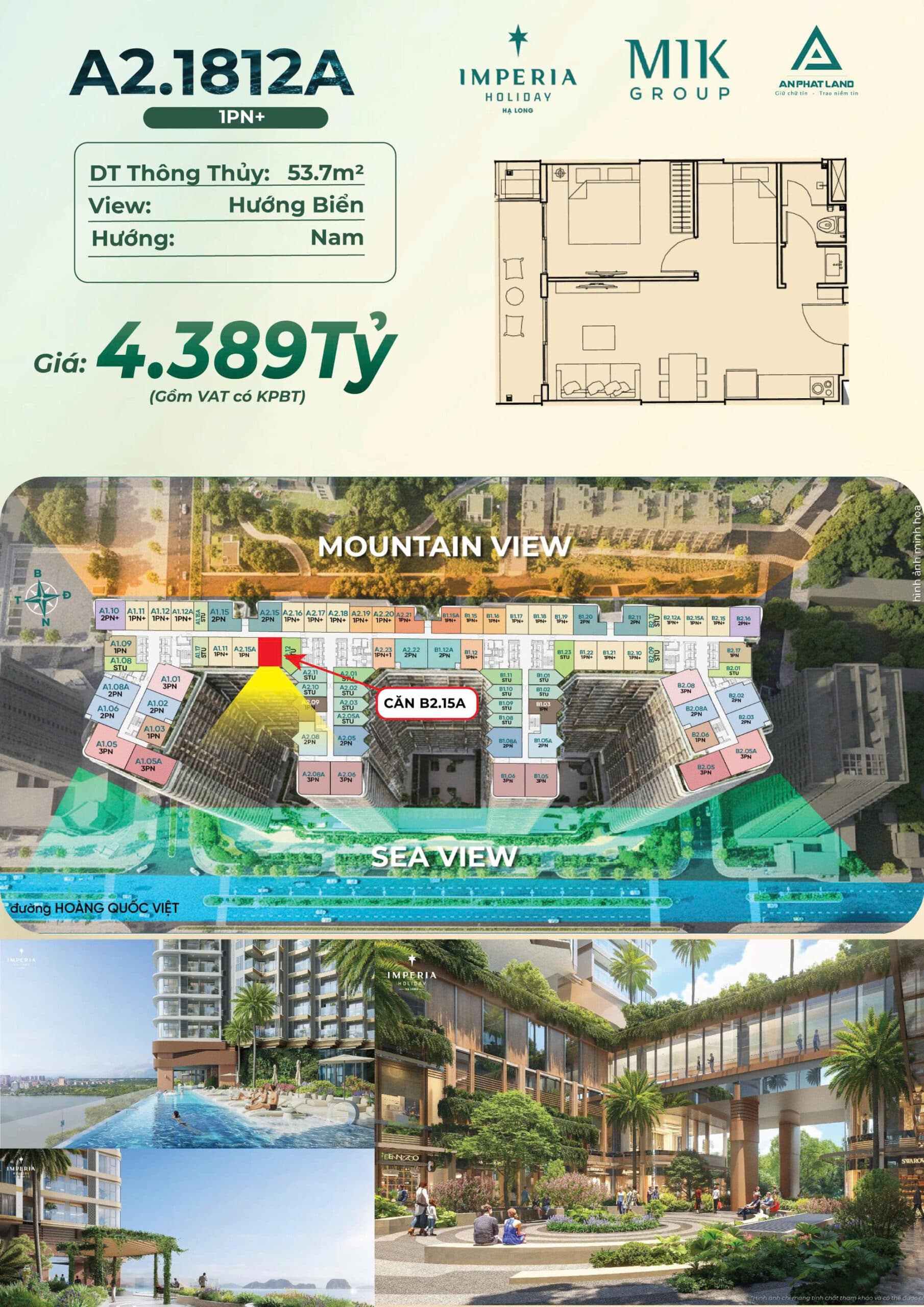 SIÊU PHẨM CĂN HỘ BIỂN VIEW VỊNH HẠ LONG NGAY TRUNG TÂM BÃI CHÁY – GIÁ CỰC TỐT, ƯU ĐÃI KHỦNG