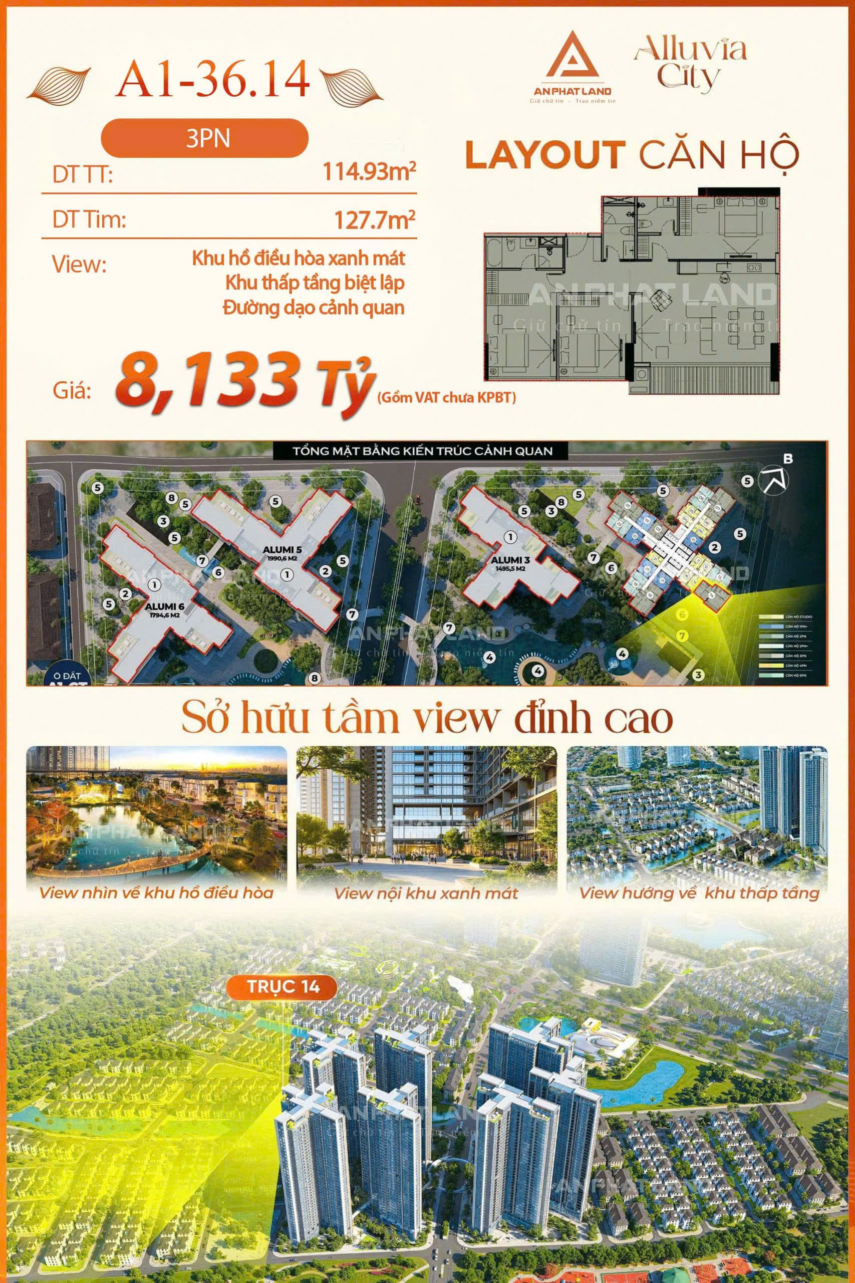 CHUẨN SỐNG SANG SỐNG KHỎE VỚI SIÊU PHẨM CĂN HỘ KHOÁNG NÓNG 3PN BÊN SÔNG HỒNG| ALUMI PREMIUM