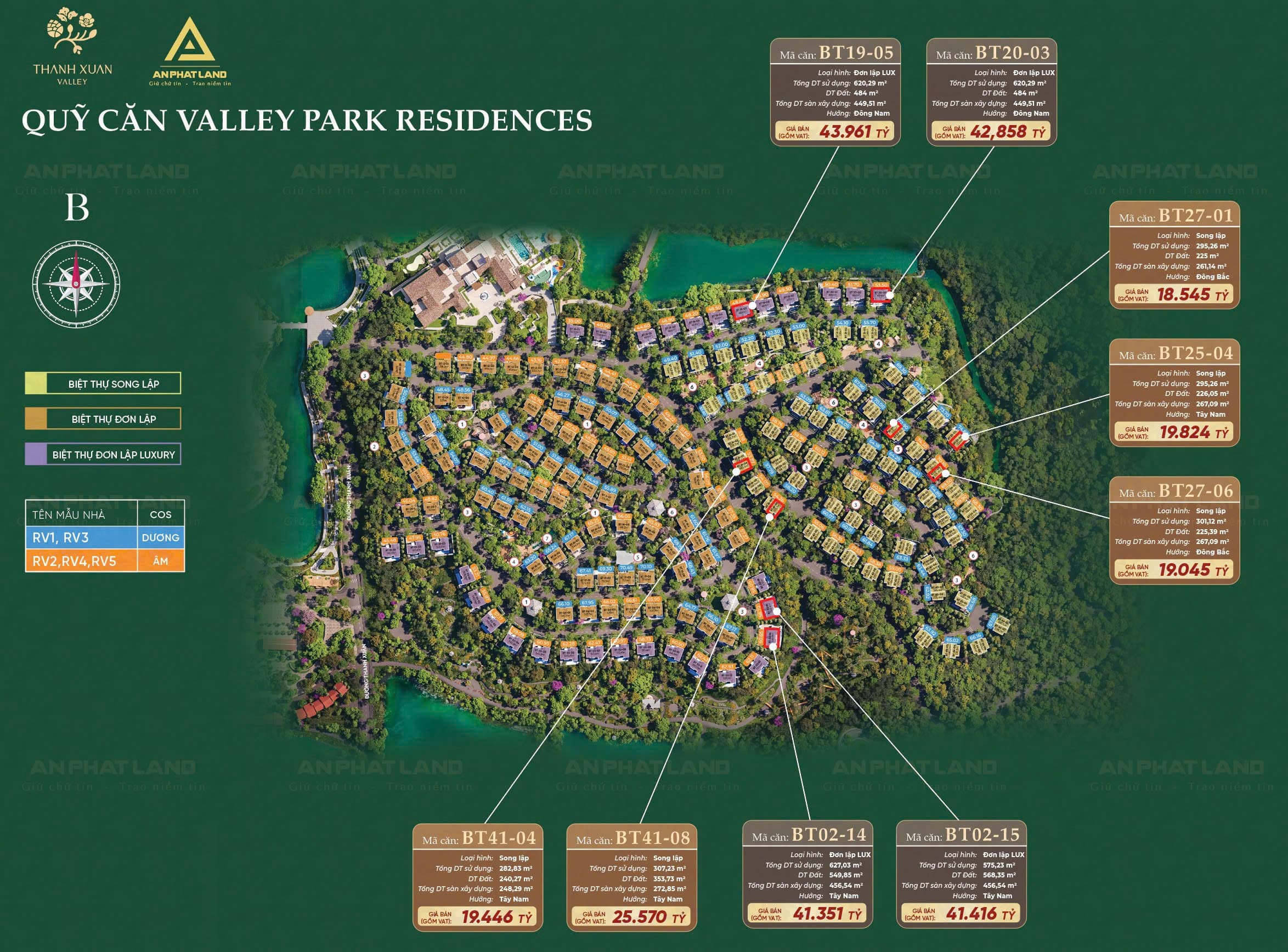 Mở bán quỹ căn biệt thự Valley Park Residences concept nhà trong thung lũng – Thanh Xuan Valley | Giá chỉ từ 18 tỷ đồng