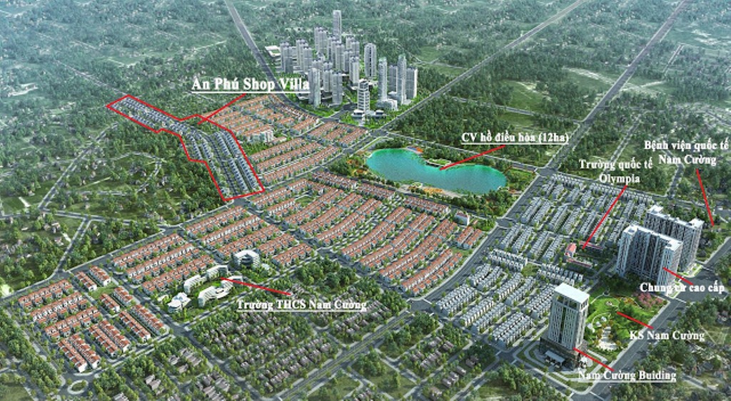 Anland Complex Nam Cường là dự án cửa ngõ vào KĐT Dương Nội lớn nhất phía Tây Thủ đô.