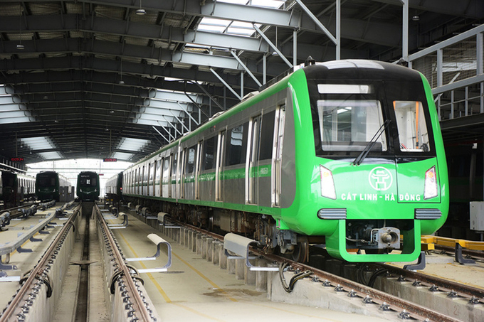 Dự án đường sắt đô thị Cát Linh - Hà Đông đã vận hành thử nhà ga từ tháng 3/2019