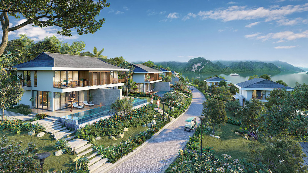 Một căn biệt thự nghỉ dưỡng tại Cullinan Hoa Binh Resort.