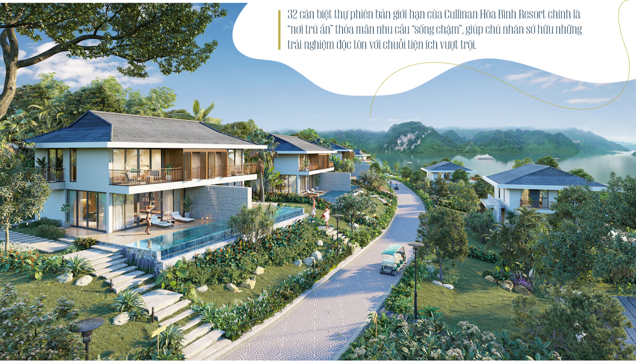 Cullinan Hòa Bình Resort: Chinh phục BĐS nghỉ dưỡng đảo hồ với loạt tiện ích thượng lưu - Ảnh 2.