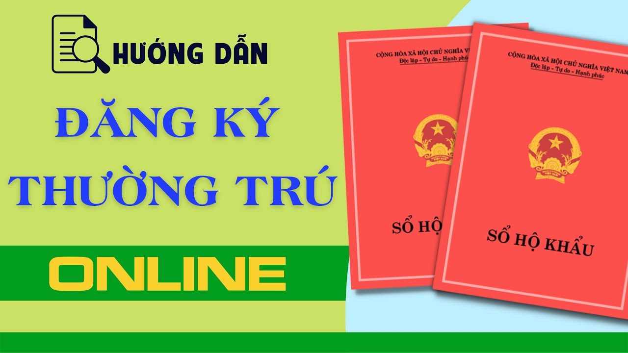 Hoàn tất nộp hồ sơ đăng ký thường trú online