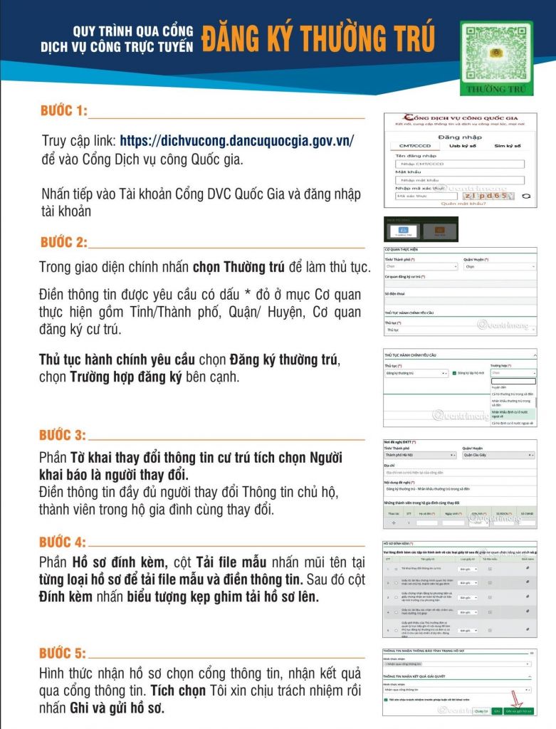 Các trường hợp không được đăng ký thường trú