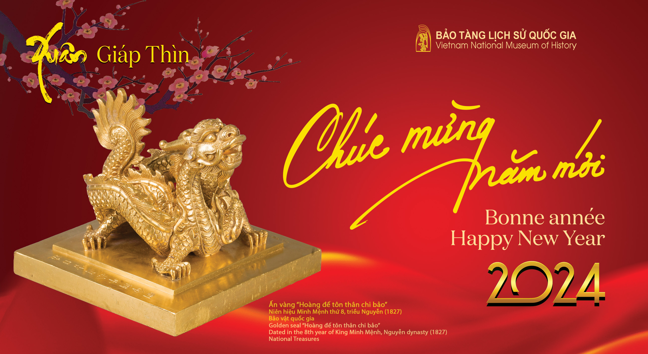 Chúc mừng năm mới Giáp Thìn 2024