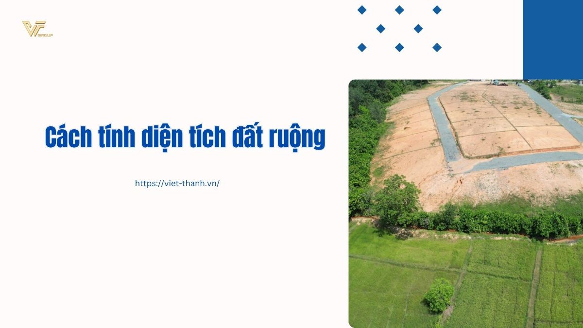 Dụng cụ đo đạc đất ruộng gồm thước dây và sổ ghi chép