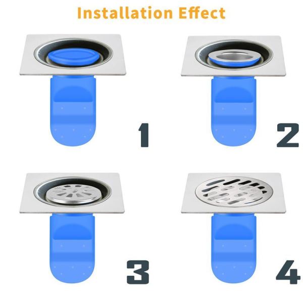 Hệ thống cống thoát nước nhà vệ sinh và phễu thu sàn