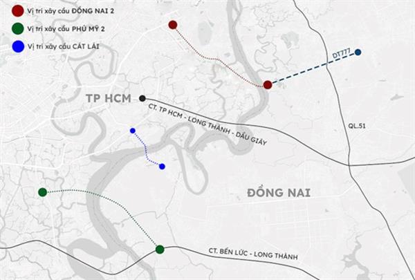 Phối cảnh một cây cầu hiện đại tương tự cầu Đồng Nai 2