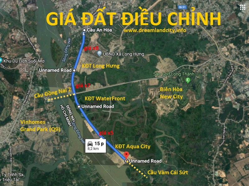 Tiềm năng tăng giá bất động sản Đồng Nai nhờ hạ tầng