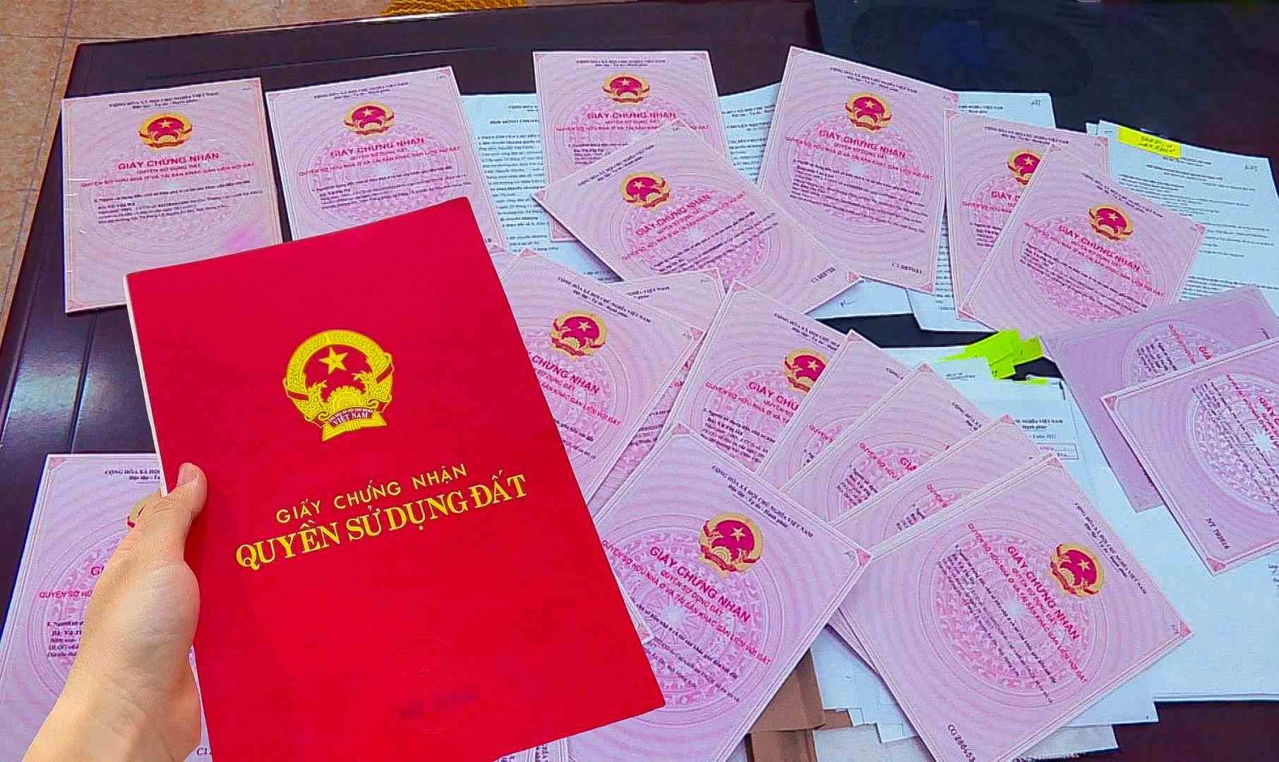 Mẫu sổ hồng mới thống nhất hiện nay