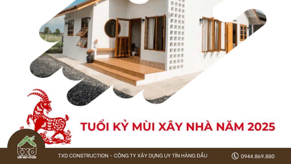 Những năm tốt hơn để tuổi Kỷ Mùi xây nhà